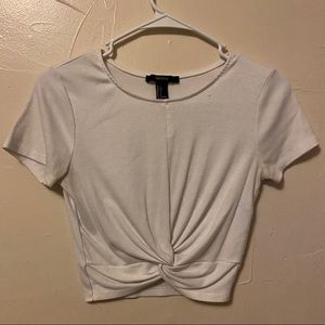 Tied front crop top